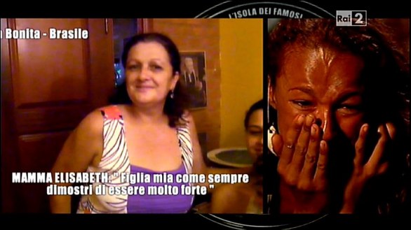 Magda Gomes eliminata da L\'Isola dei famosi 2011