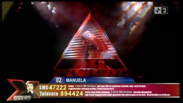 Manuela Zanier a X Factor 4 - Bring me to life