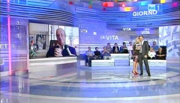 Mara Venier, gli auguri a La Vita in DIretta di Nicola Carraro