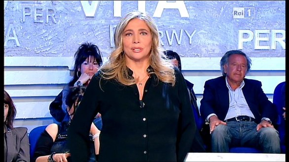 Mara Venier piange per Lamberto Sposini a La Vita in Diretta