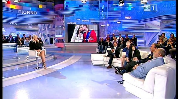 Mara Venier piange per Lamberto Sposini a La Vita in Diretta