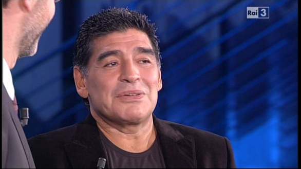 Maradona a Che Tempo che Fa, 20 ottobre 2013