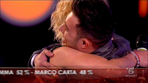 Marco Carta terzo ad Amici 2012 Big