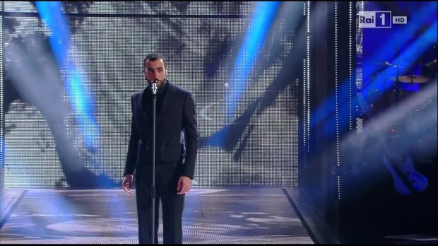 Marco Mengoni a Sanremo 2014, quarta serata