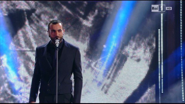 Marco Mengoni a Sanremo 2014, quarta serata