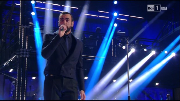 Marco Mengoni a Sanremo 2014, quarta serata