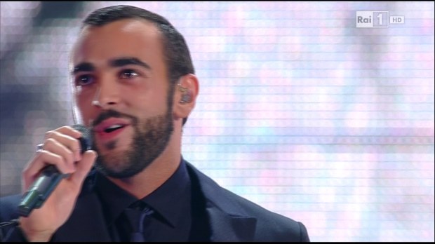 Marco Mengoni a Sanremo 2014, quarta serata