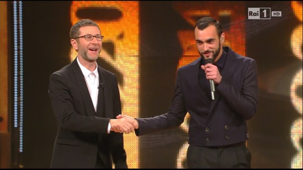 Marco Mengoni a Sanremo 2014, quarta serata