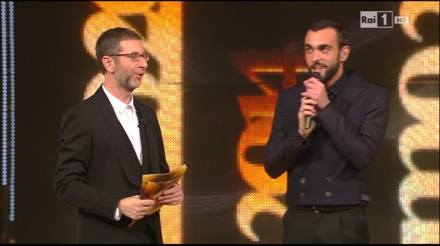 Marco Mengoni a Sanremo 2014, quarta serata