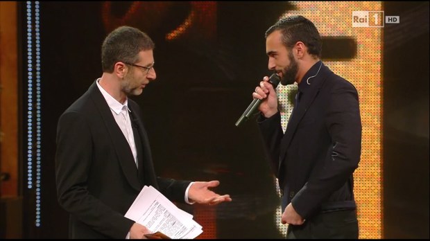 Marco Mengoni a Sanremo 2014, quarta serata