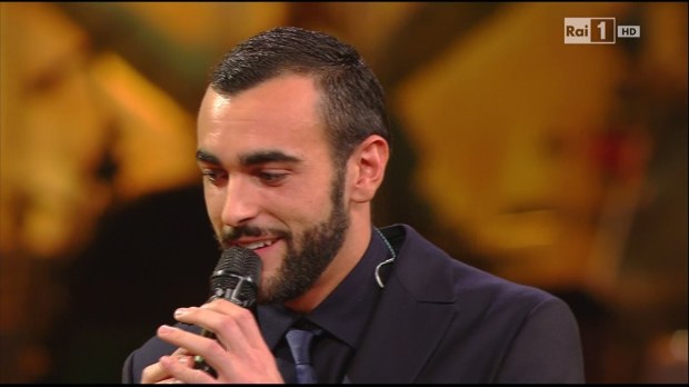 Marco Mengoni a Sanremo 2014, quarta serata