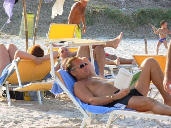 Paolo Bonolis in vacanza