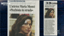 Maria Monsè picchiata a Pomeriggio Cinque