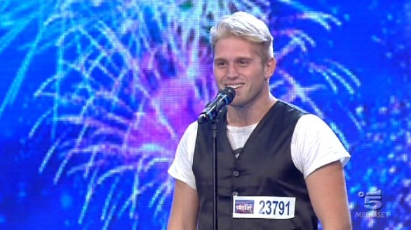 Matteo Colucci ad Italia s got talent