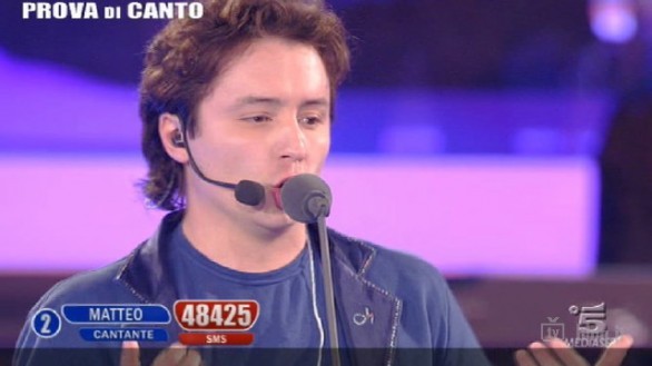 Matteo Macchioni finalista di Amici 9