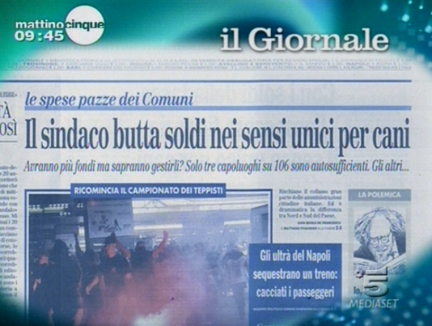 MattinoCinque, Il Giornale