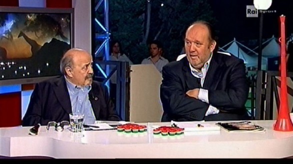 Maurizio Costanzo e Galeazzi a Notti Mondiali