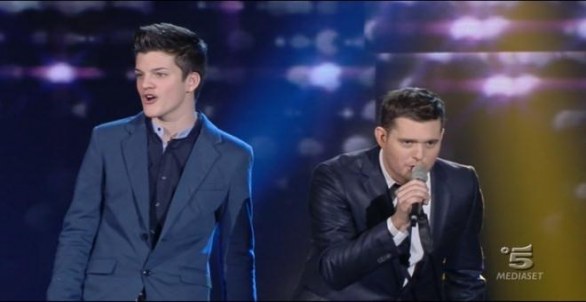 Michael Bublè a Io Canto 3