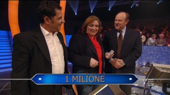 Michela De Paoli vince il milione a Chi vuol essere milionario