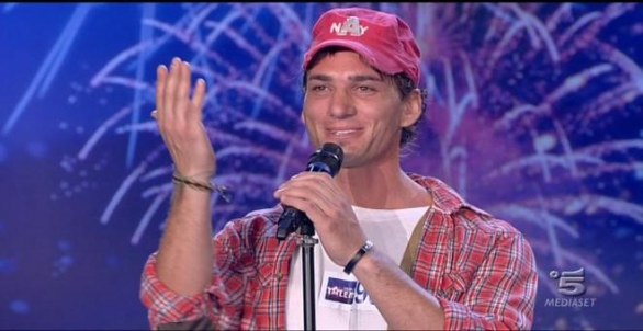 Michele Ormella - il giardiniere spogliarellista di Italia's got talent