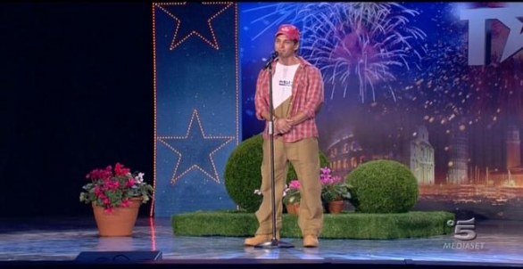 Michele Ormella - il giardiniere spogliarellista di Italia's got talent