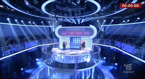 Michelle Hunziker e Rudy Zerbi a The Money Drop del 24 marzo 2012