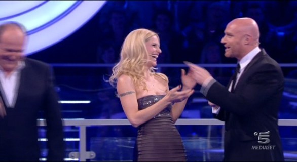 Michelle Hunziker e Rudy Zerbi a The Money Drop del 24 marzo 2012