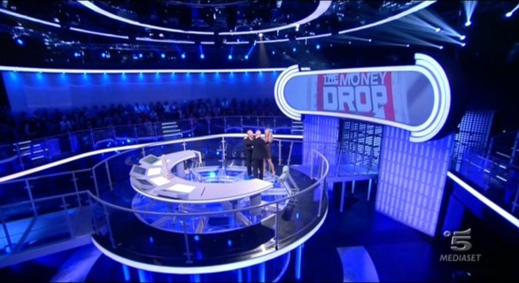 Michelle Hunziker e Rudy Zerbi a The Money Drop del 24 marzo 2012