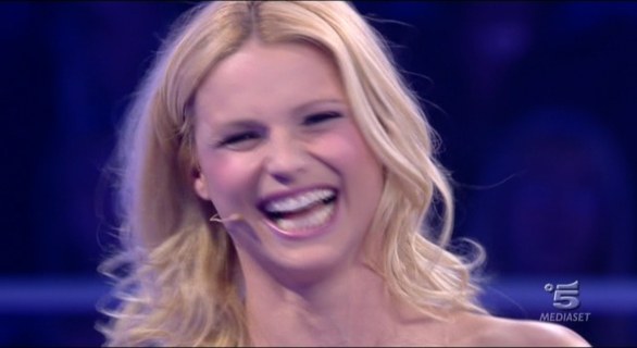 Michelle Hunziker e Rudy Zerbi a The Money Drop del 24 marzo 2012