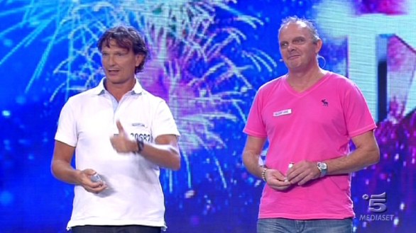 Mirco Ianeselli e Maurizio Michieletti ad Italia s got talent