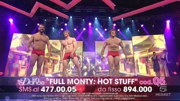 Mirko Bergamasco e i rugbisti hot (stuff) a Let's Dance