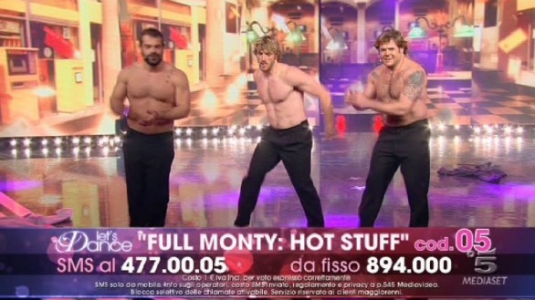 Mirko Bergamasco e i rugbisti hot (stuff) a Let's Dance