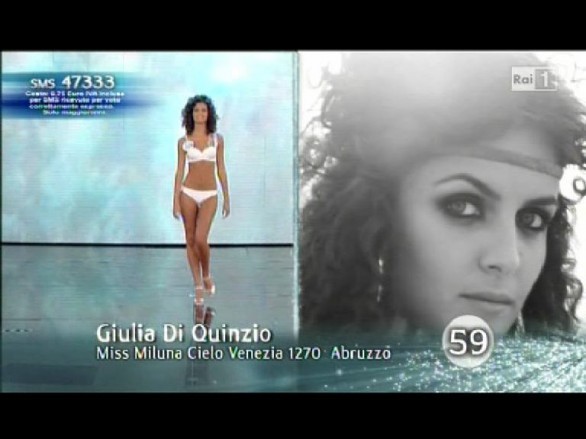 Giulia di Quinzio Miss Eleganza 2010