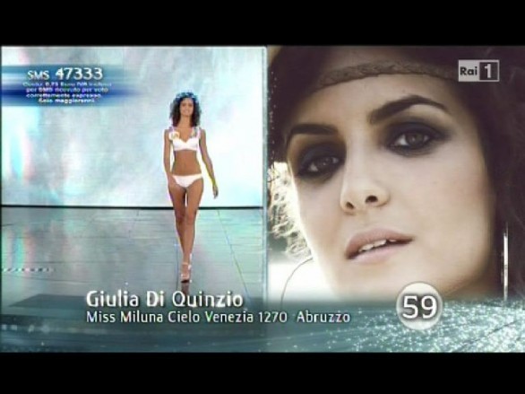 Giulia di Quinzio Miss Eleganza 2010