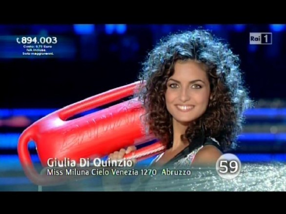 Giulia di Quinzio Miss Eleganza 2010