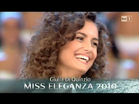 Giulia di Quinzio Miss Eleganza 2010