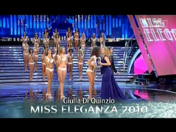 Giulia di Quinzio Miss Eleganza 2010