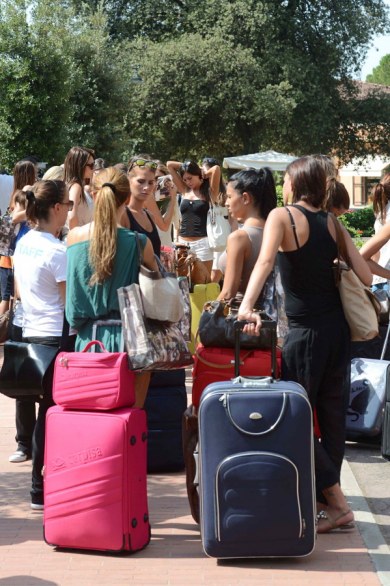 Miss Italia 2012 - Le Miss arrivano a Montecatini Terme