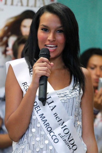 Miss Italia nel Mondo 2012: Nezha Wahib, Miss Regno del Marocco