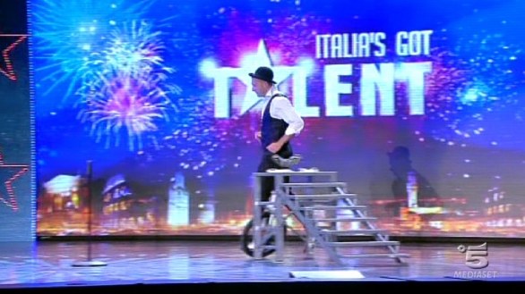 Mister David ad Italia s got talent