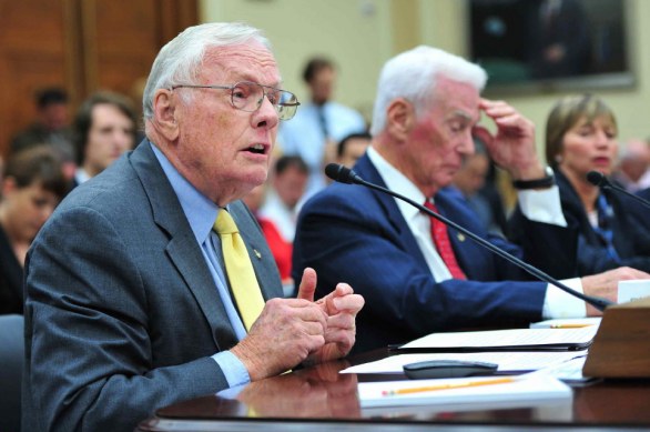 Neil Armstrong ed Eugene Cernan (Apollo 17)