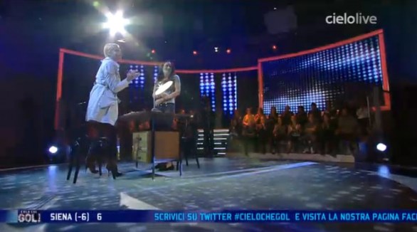 Nicole Minetti a Cielo Che Gol!