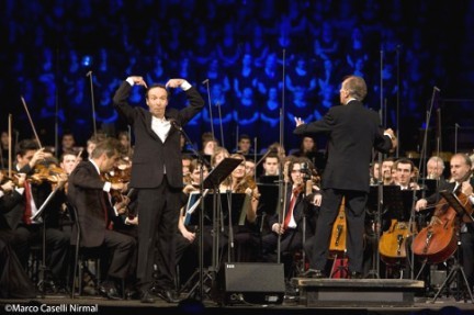 Roberto Benigni e Claudio Abbado