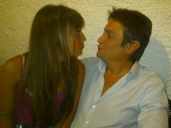 Nuove foto di Francesca De Andrè e il padre cristiano