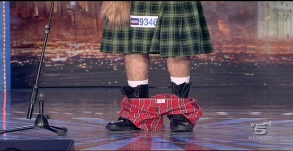 Otis Mallia - il bergamasco scozzese di Italia's got talent 2012