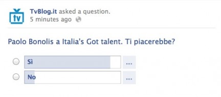 Paolo Bonolis a Italia's Got Talent?