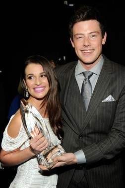 Lea Michele e Cory Monteith ai People's choice awards 2012