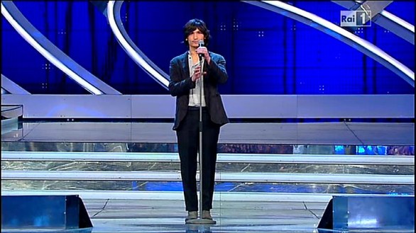 Pierdavide Carone e Lucio Dalla - Festival di Sanremo 2012