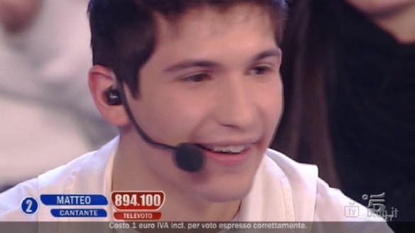 Pierdavide Carone finalista di Amici 9