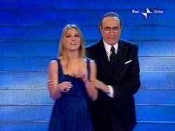 Pippo Baudo e Lucilla Agosti